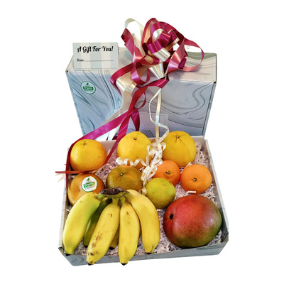 Exquisite organic fruit gift box: a taste of tropical paradise