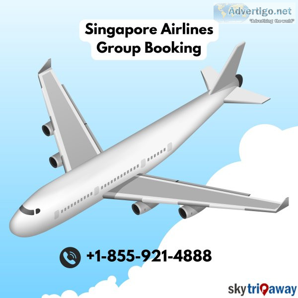 How can i book singapore airlines group ticket