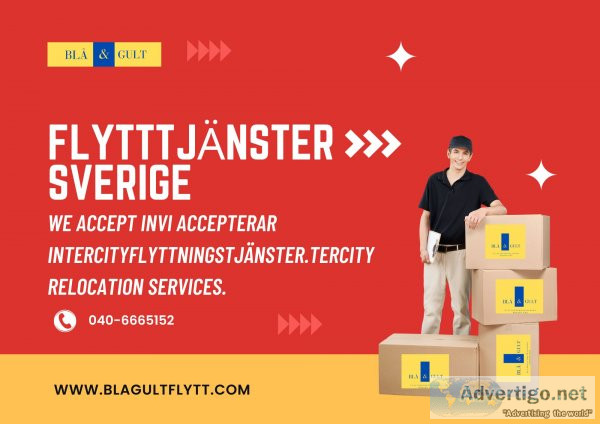 Flyttfirma sverige | flytttjänster & städning