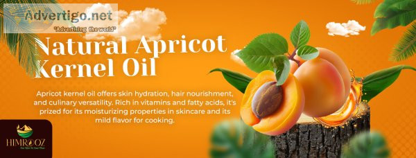 Natural apricot kernel oil