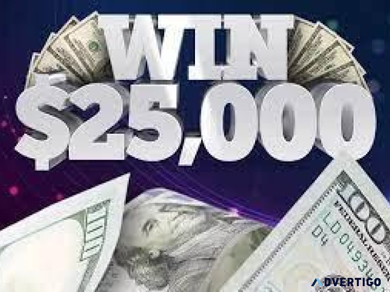 Enter Your Details to Have a Chance to Win a 25000 in Cash Now