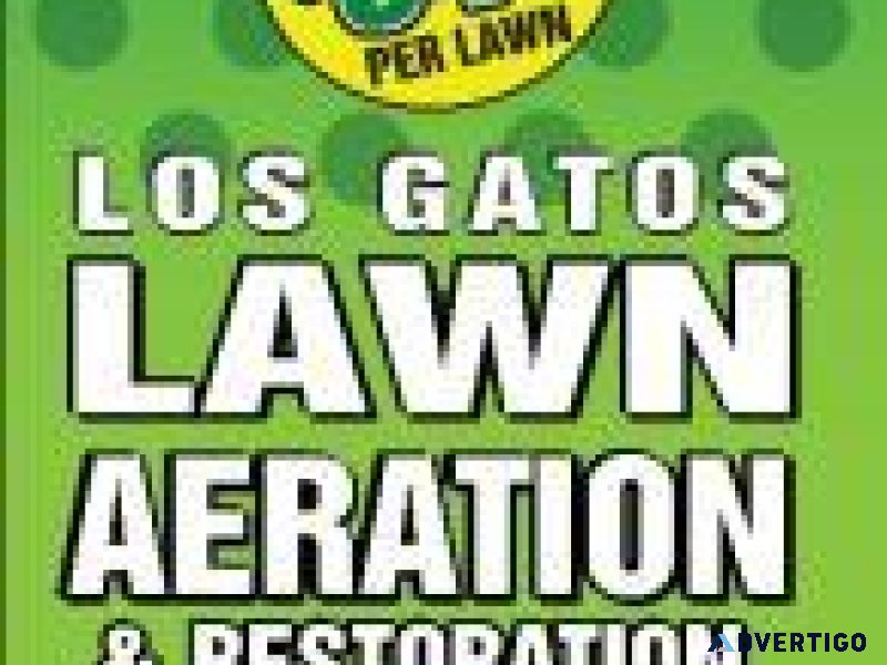 Turf management San Jose - LOS GATOS LAWN AERATING