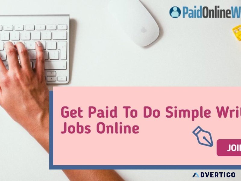 Get Paid to Write - Apply Now