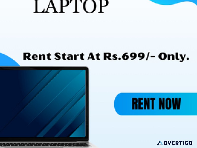 Rent a laptop in mumbai starts at rs699/- only