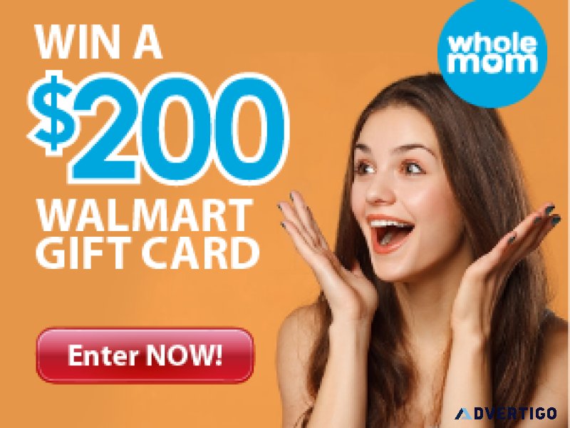 WholeMom - Win 200 Walmart Gift Card