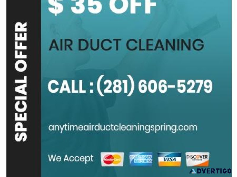 Anytime Air Duct Cleaning Spring TX