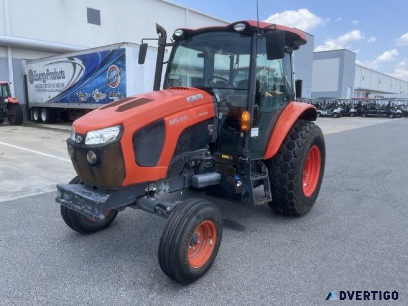 Used 2019 Kubota M5-091F 2WD Tractor for sale