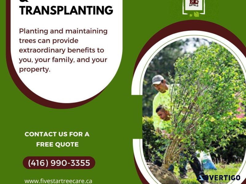 Tree Planting and Transplanting Services