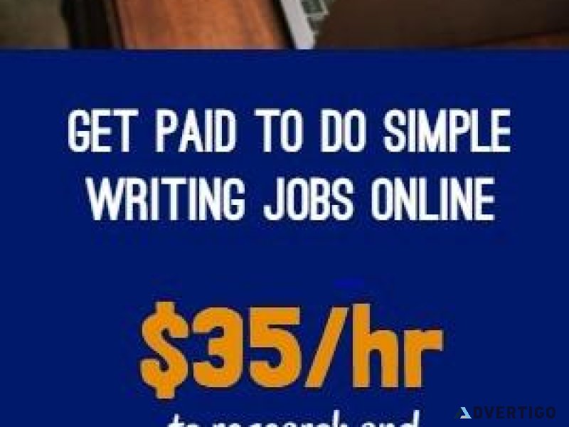 Get Paid to Write with Us Hurry Up Chance not coming two times