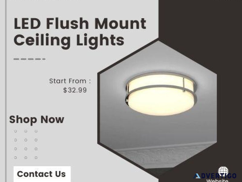 LED Flush Mount Ceiling Light of Modern Illumination