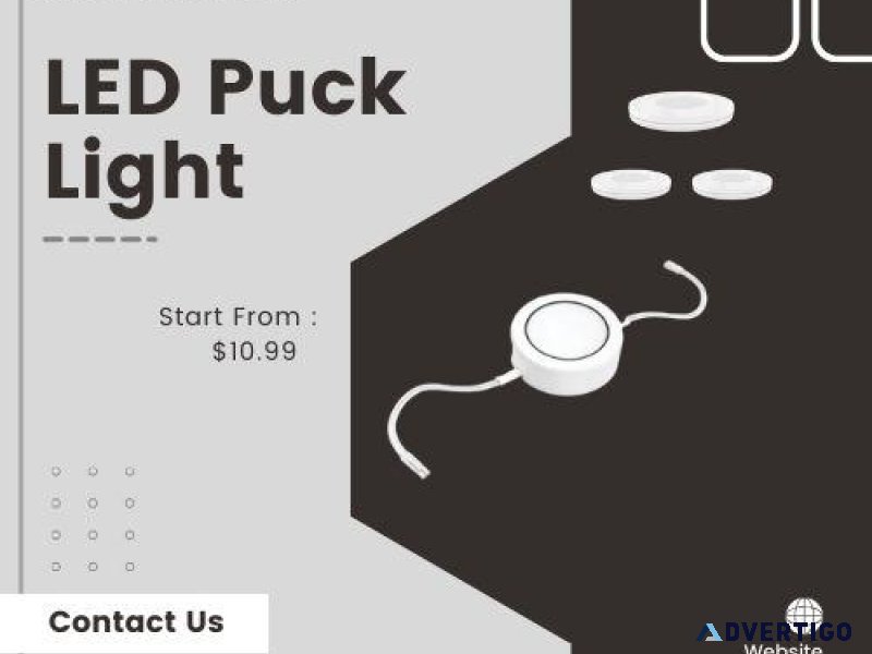 Brighten Your Space with LED Puck Lights