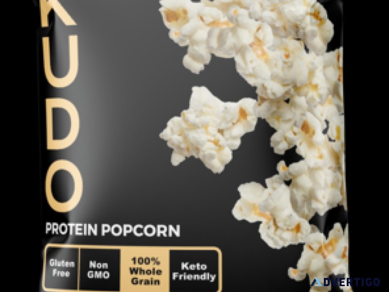 We have an incredible tasting and High Protein Popcorn