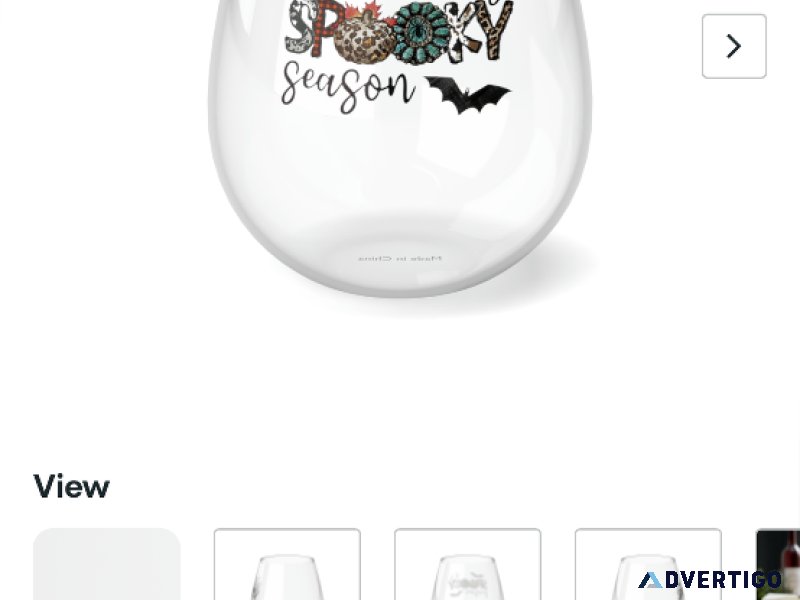 It&rsquos spooky season Halloween wine cup