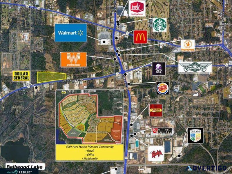 Commercial Real Estate Map Attracts Potential Buyers - Reblie