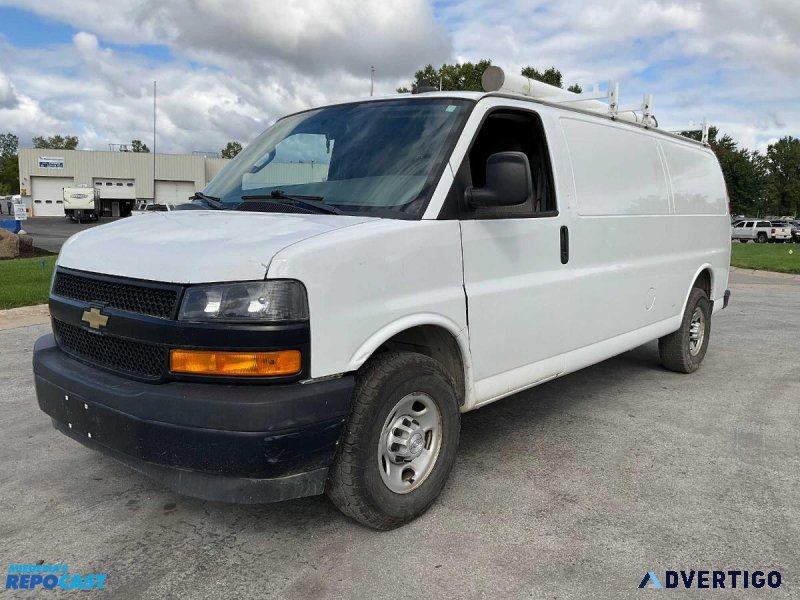 2018 CHEVROLET EXPRESS 2500 EXT &ldquo34T&rdquo CARGO VAN