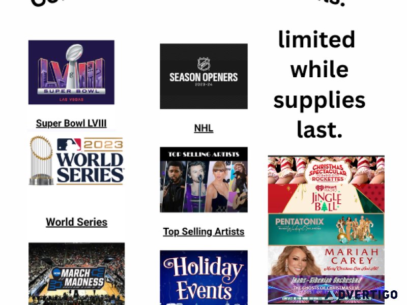 Super Bowl World Series March Madness Music and More