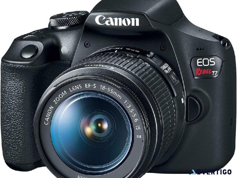 Canon EOS Rebel T7 DSLR Camera with 18-55mm Lens