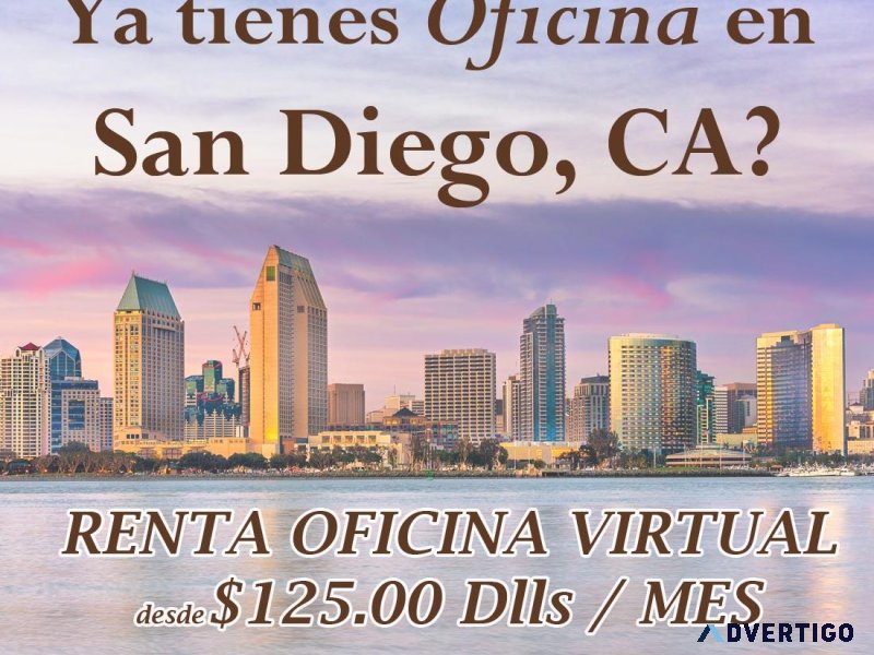 Ya Tienes Oficina en San Diego CA