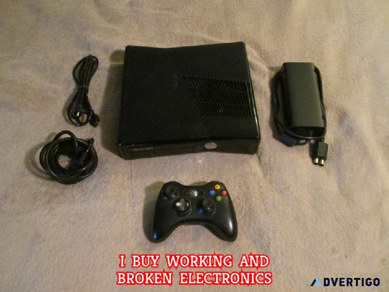 Xbox 360 Slim 250gb With Accessories