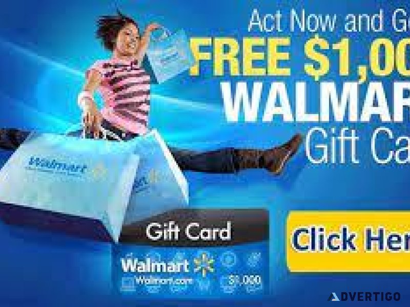 1000 Walmart Gift card giveaway US