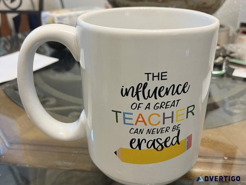 Merangue Giant Teacher s Mug White (32 OZ)