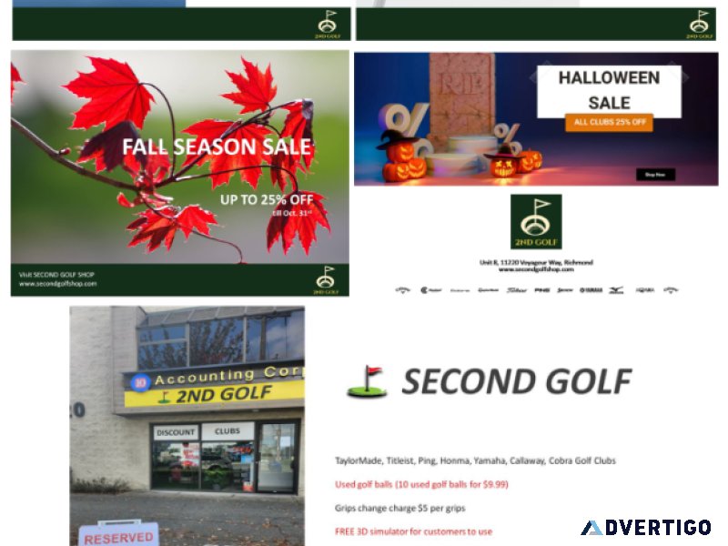 Second Golf Promotions