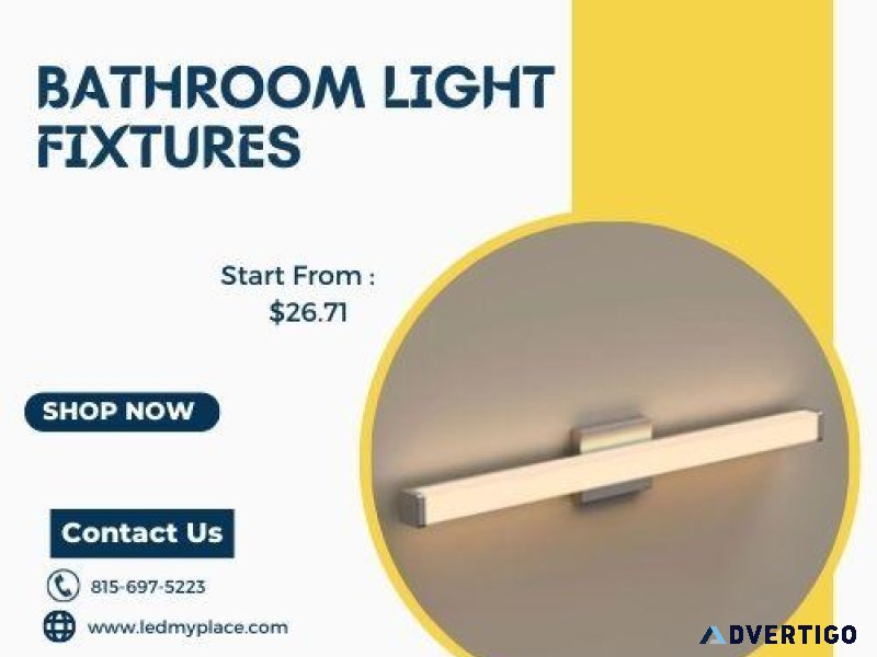 Brighten Your Bathroom Lighting Fixtures