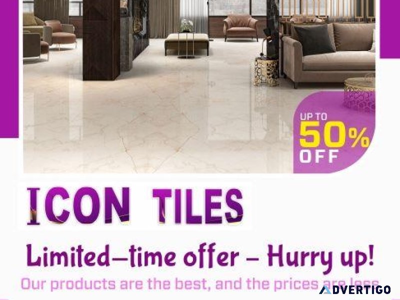 Icon Tiles UK Super Sale on all Tiles