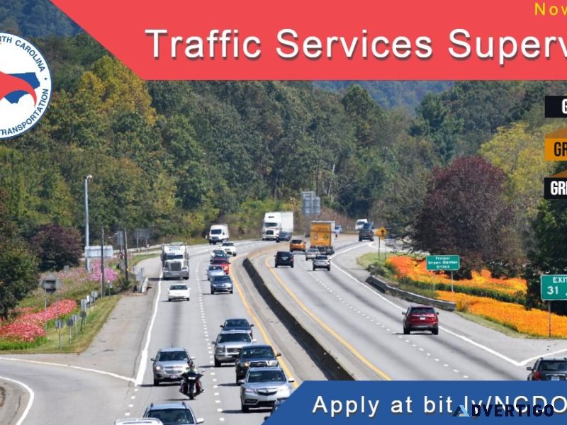 Traffic Services Supervisor II - NEW HIGHER SALARY