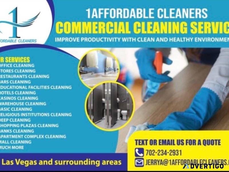 COMMERCIAL CLEANING WINDOWS CLEANING AND JANITORIAL SERVICE