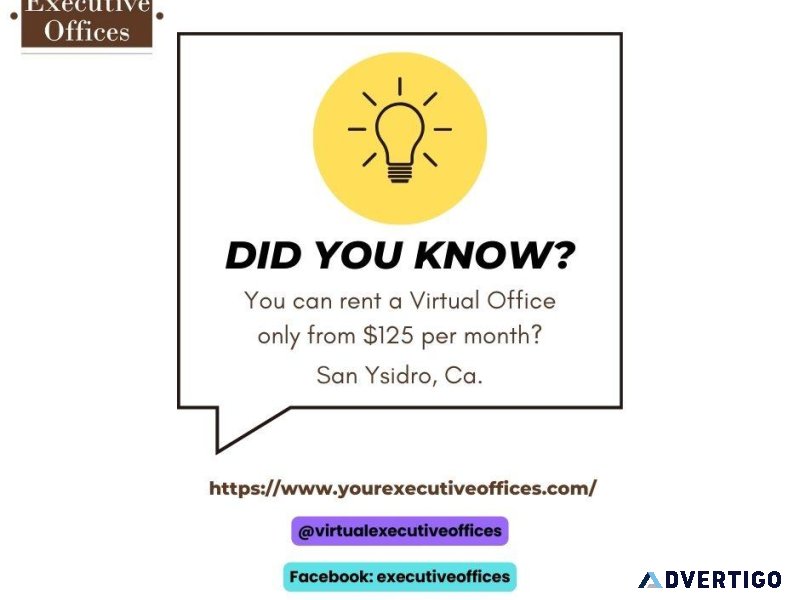 Virtual Office in CA USA [Did You Know]