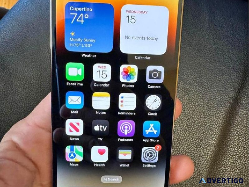 Apple iPhone 14 pro for sale gold