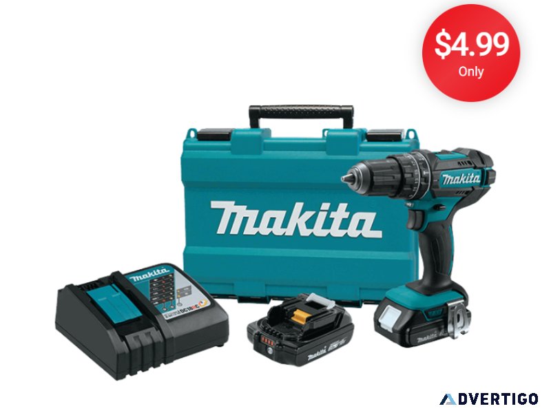 Claim Makita 18V LXT at 4.99