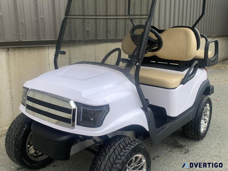 6 month used golf cart and in good condition