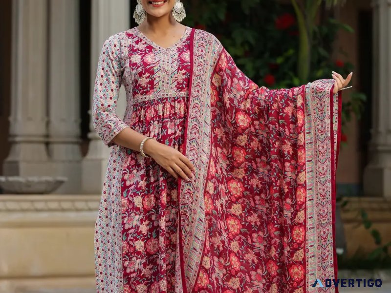 Buy ethnic wear dresses for women | rain and rainbow