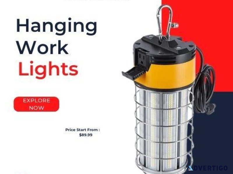 Light Up Your Workspace Top Hanging Work Lights for Productivity