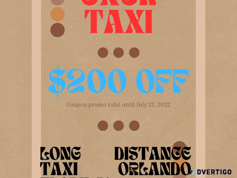 Discount Taxi Orlando Florida