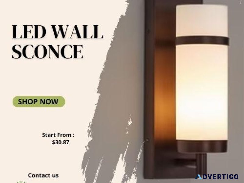 Radiant Illumination LED Wall Sconce