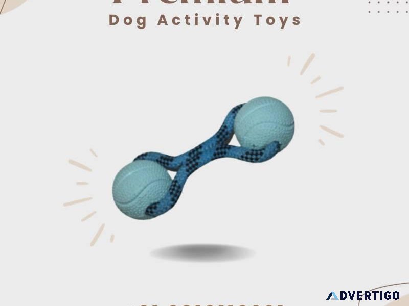 Premium Dog Activity Toys - Contact 91 9810110201