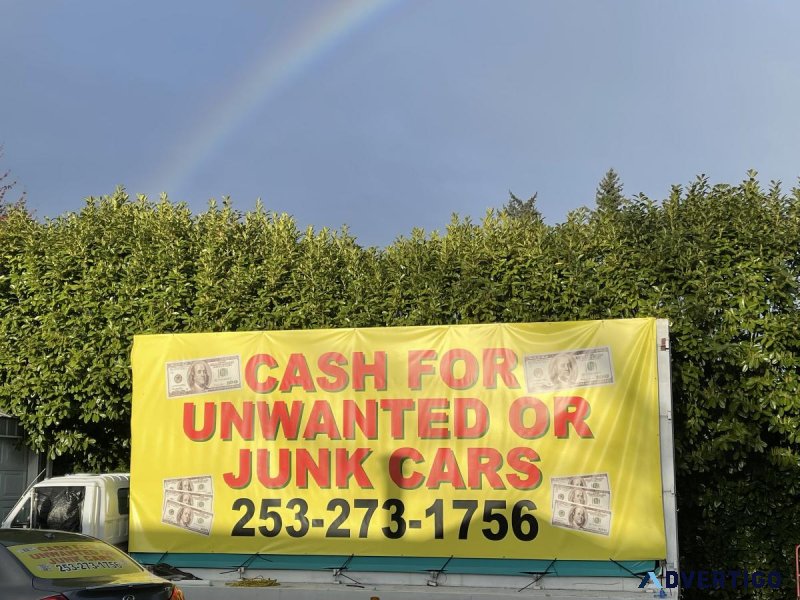 Cash for junk vehicles