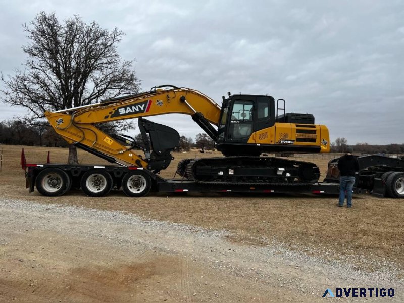 2020 Sany Sy265C LC Excavator For Sale In Pollville Texas 76487