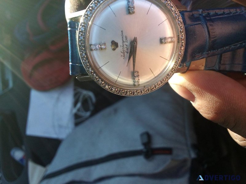 Jules Jergeson vintage 14k white gold an diamond select
