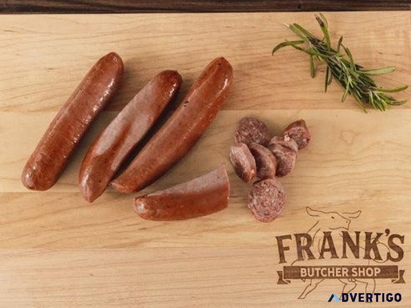 Buy the Best Pork and Beef Kielbasa &ndash Frank s Butcher Shop