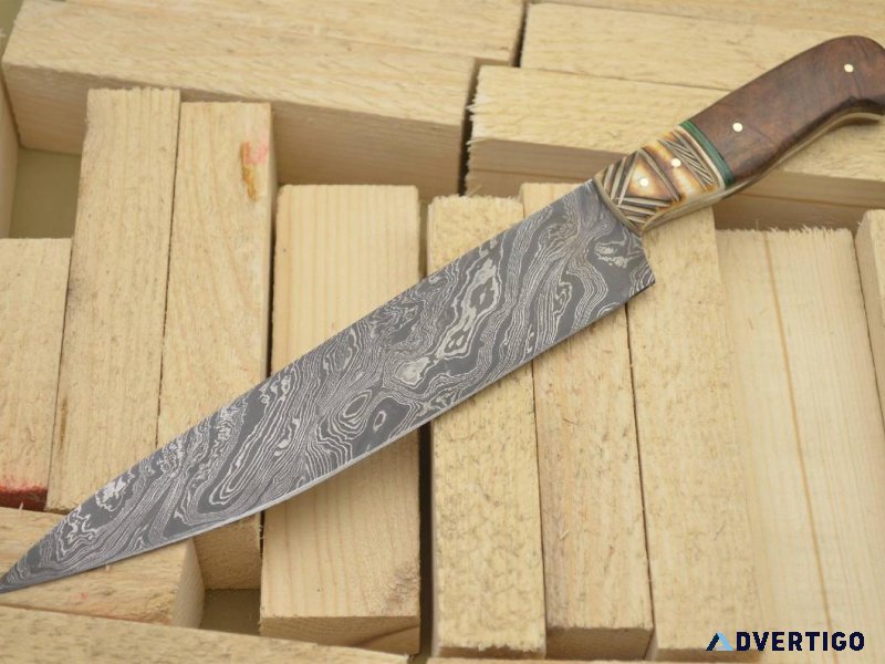 CUSTOM MADE D2 BIG BOWIE KNIFE