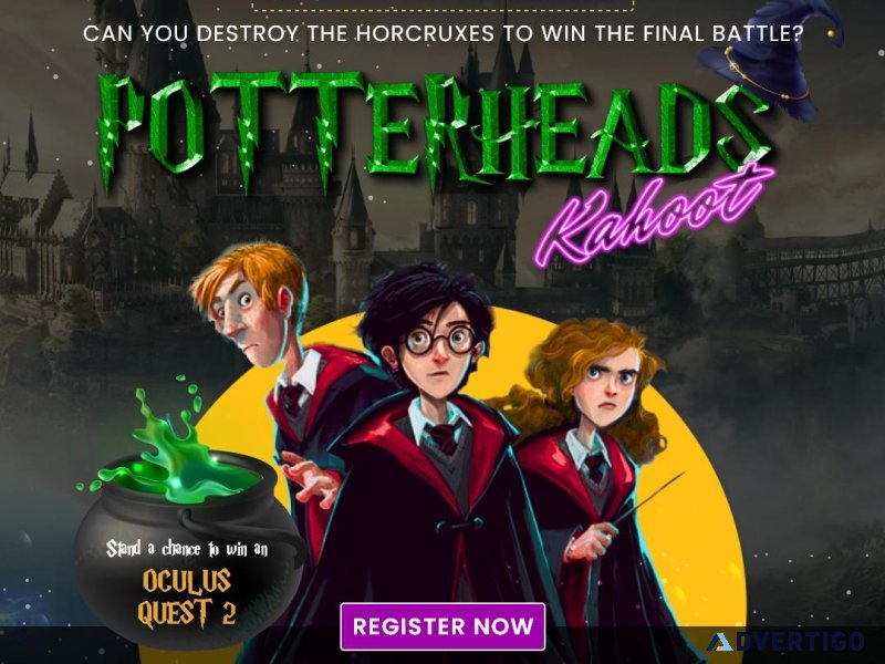 Live Potterheads Quiz Contest for age 6-14 years