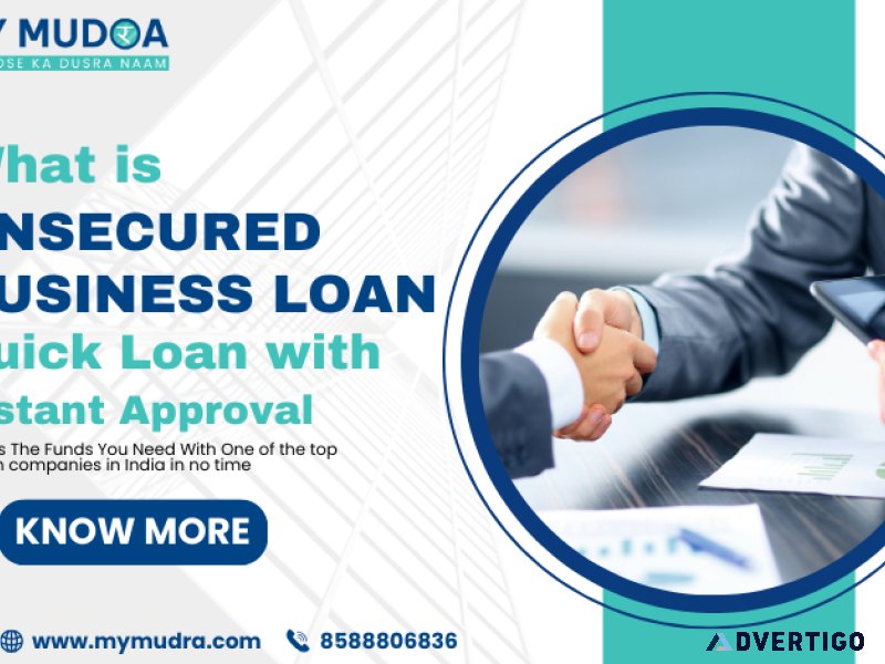 What is unsecured business loan