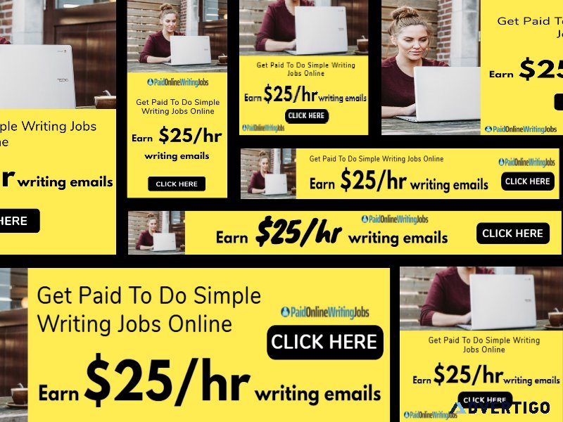 Your writing skills are in demand.