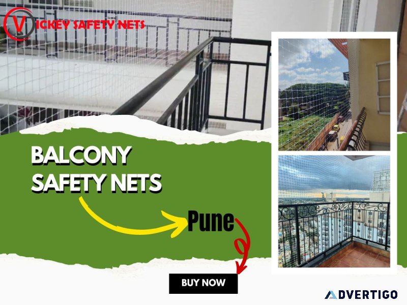 Best balcony safety nets in pune | vickey safety nets