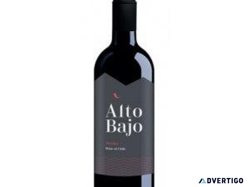 Get Alto Bajo Merlot Case at The Fine Wine Company Ltd