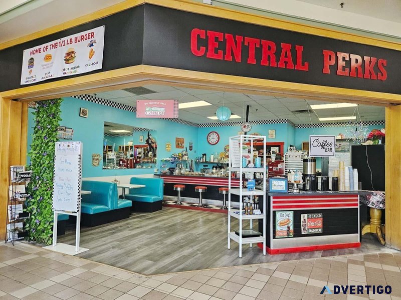 Diner at Indoor mall near Montpelier